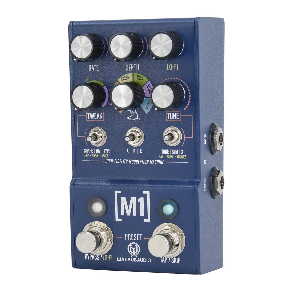 Walrus Audio M1 MAKO Series High Fidelity Modulation Machine