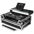Odyssey FZGSFLX10W1M Pioneer DJ DDJ-FLX10 1U Flight Case with Glide Style Laptop Platform and Wheels - New
