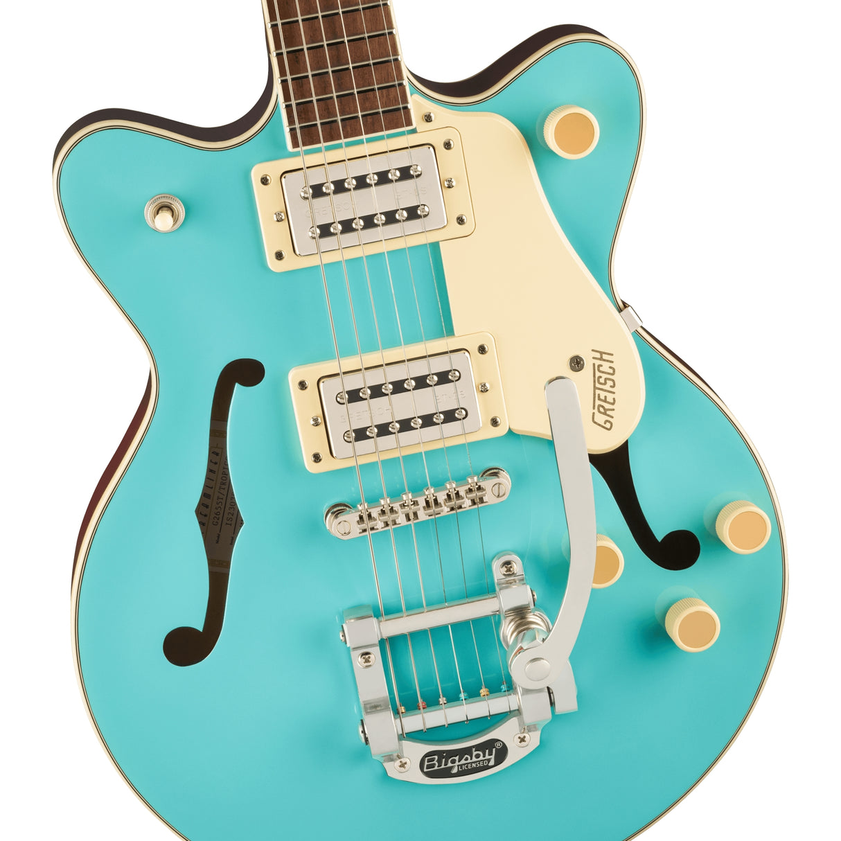 Gretsch G2655T Streamliner Center Block Jr. Semi-Hollow Body Electric Guitar - Tropico