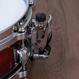 Tama 4 x 14-Inch Starclassic Bubinga Snare Drum - Volcanic Red Burst