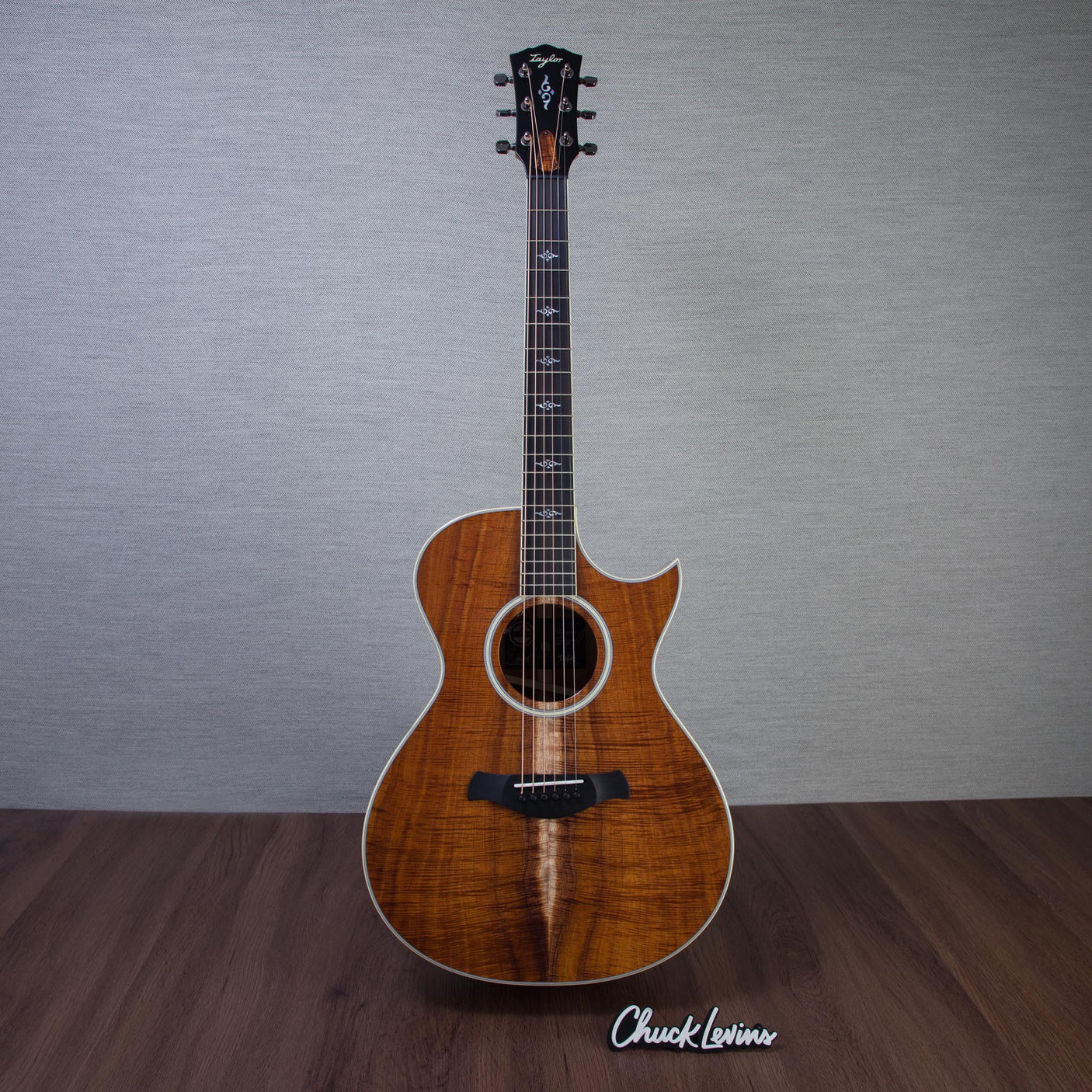 Taylor Custom Shop Gold Label Grand Concert Hawaiian Koa Acoustic Guitar - CHUCKSCLUSIVE - #1206056100