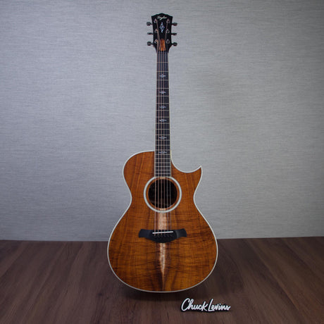Taylor Custom Shop Gold Label Grand Concert Hawaiian Koa Acoustic Guitar - CHUCKSCLUSIVE - #1206056100
