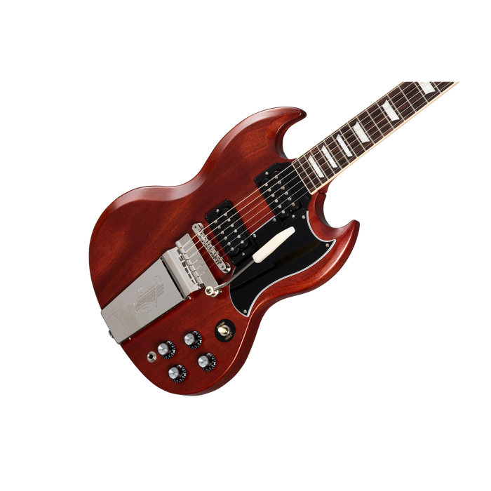 Gibson SG Standard '61 Faded Maestro Vibrola Electric Guitar - Vintage Cherry