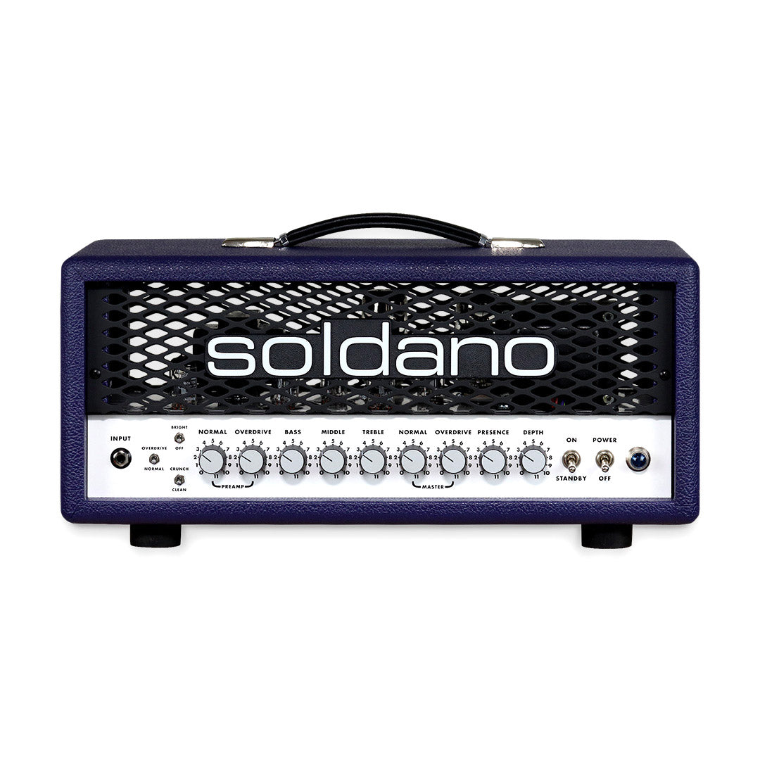 Soldano SLO-30 Custom 30W Tube Amplifier Head - Custom Purple