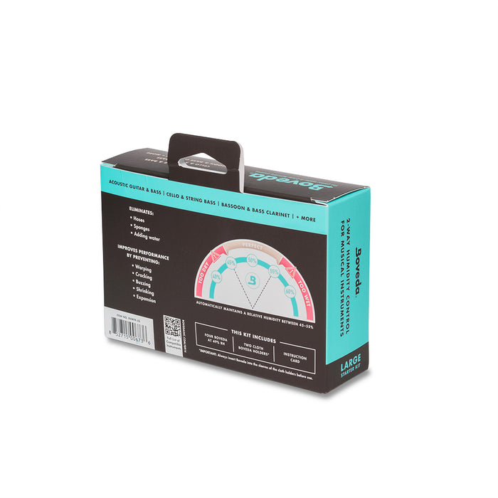 Boveda 2-Way Humidity Control Starter Pack for Instruments - Large
