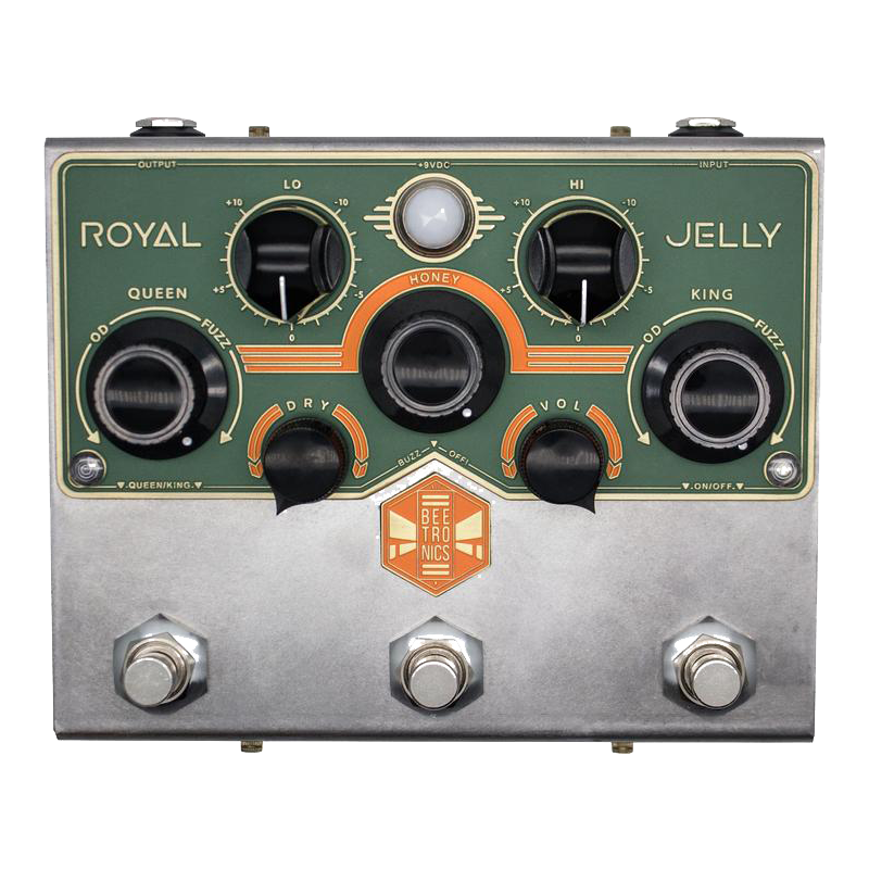 Beetronics RJ-RS Royal Jelly Overdrive / Fuzz Blender Pedal