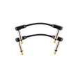 D'Addario PW-FPRR-202 2-Inch Flat Patch Pedal Cables Right Angle