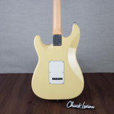 Suhr Classic S HSS Electric Guitar,Rosewood Fingerboard - Vintage Yellow - #86540