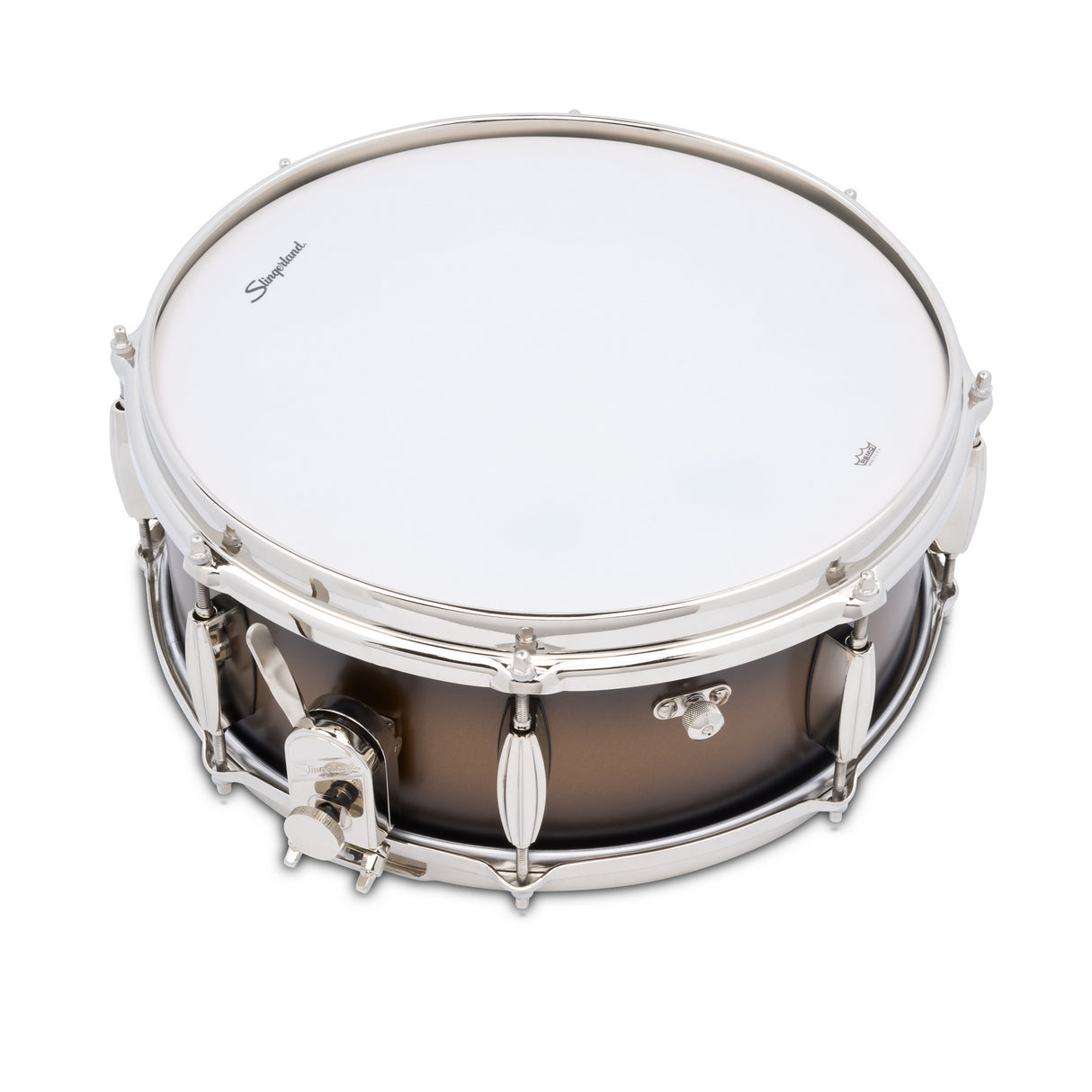 Slingerland 5.5 x 14-Inch Artist Snare Drum - Black and Gold Lacquer