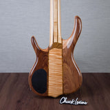 Ken Smith BSR-5TNE-5A-FW Exhibition Black Tiger Elite 5-String Electric Bass Guitar - Figured Walnut