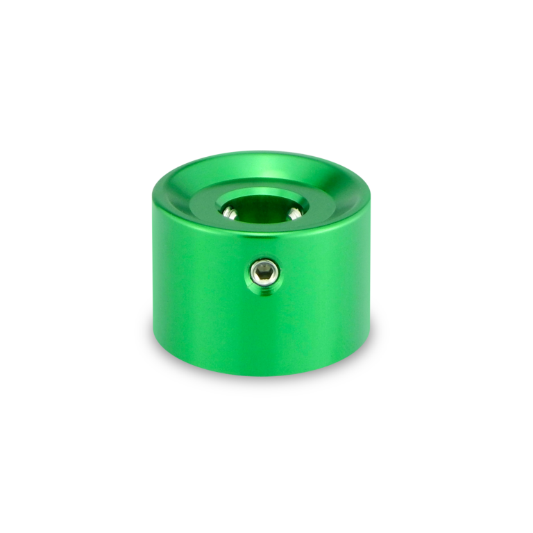 Barefoot Buttons V1 Tall Boy Footswitch Button, Green - For Common 3PDT Switches