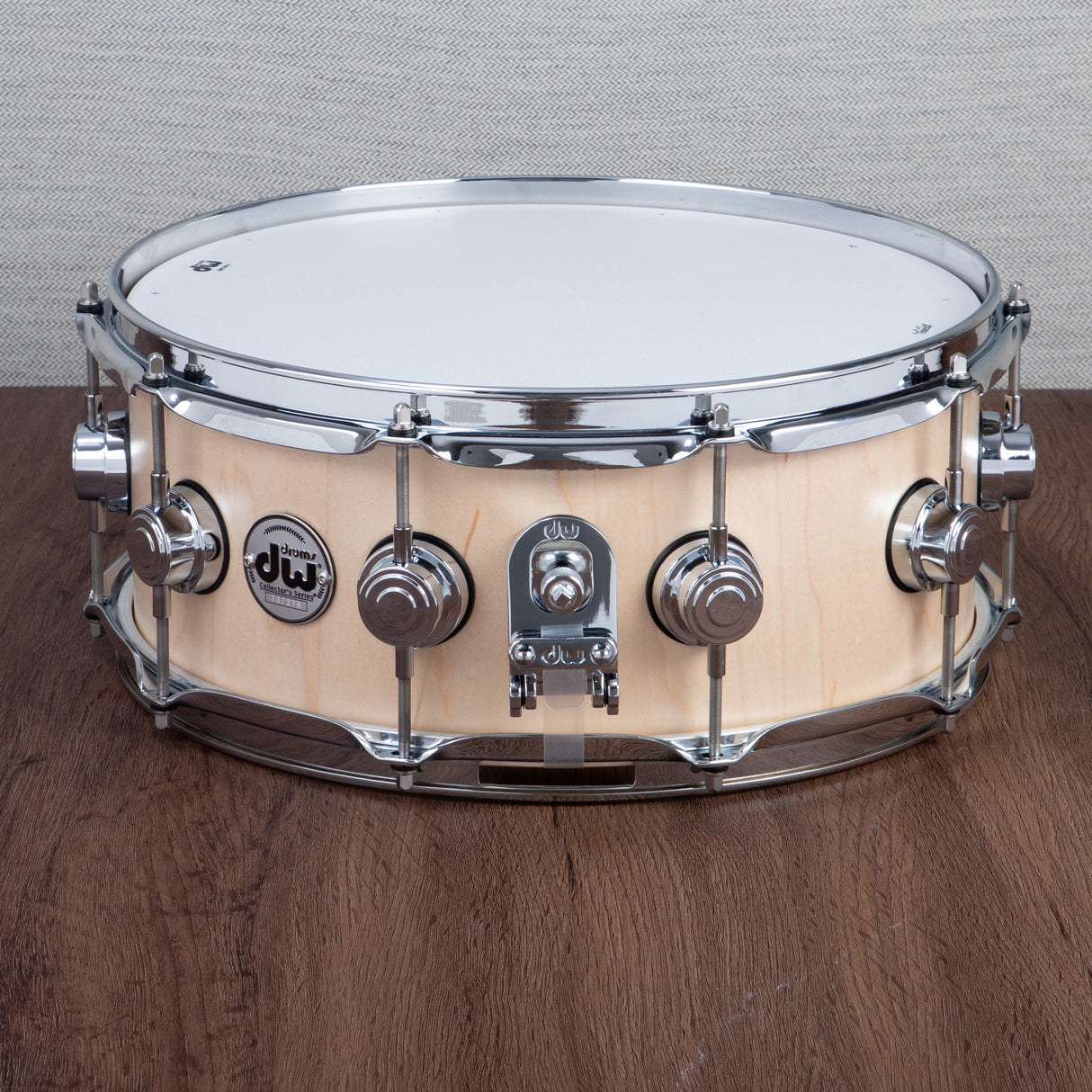 DW 5.5 x 14-Inch Collector's Series 333 Maple Snare Drum - Natural Satin Oil