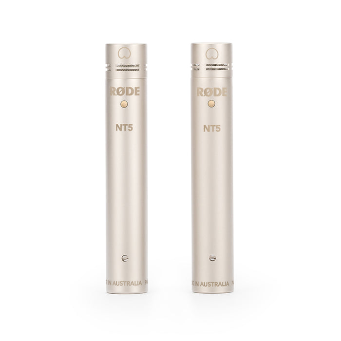 Rode NT5 Cardioid Condenser Microphones - Matched Pair - New