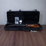 PRS Santana Retro 10-Top Electric Guitar - Dark Cherry Sunburst - #0405269