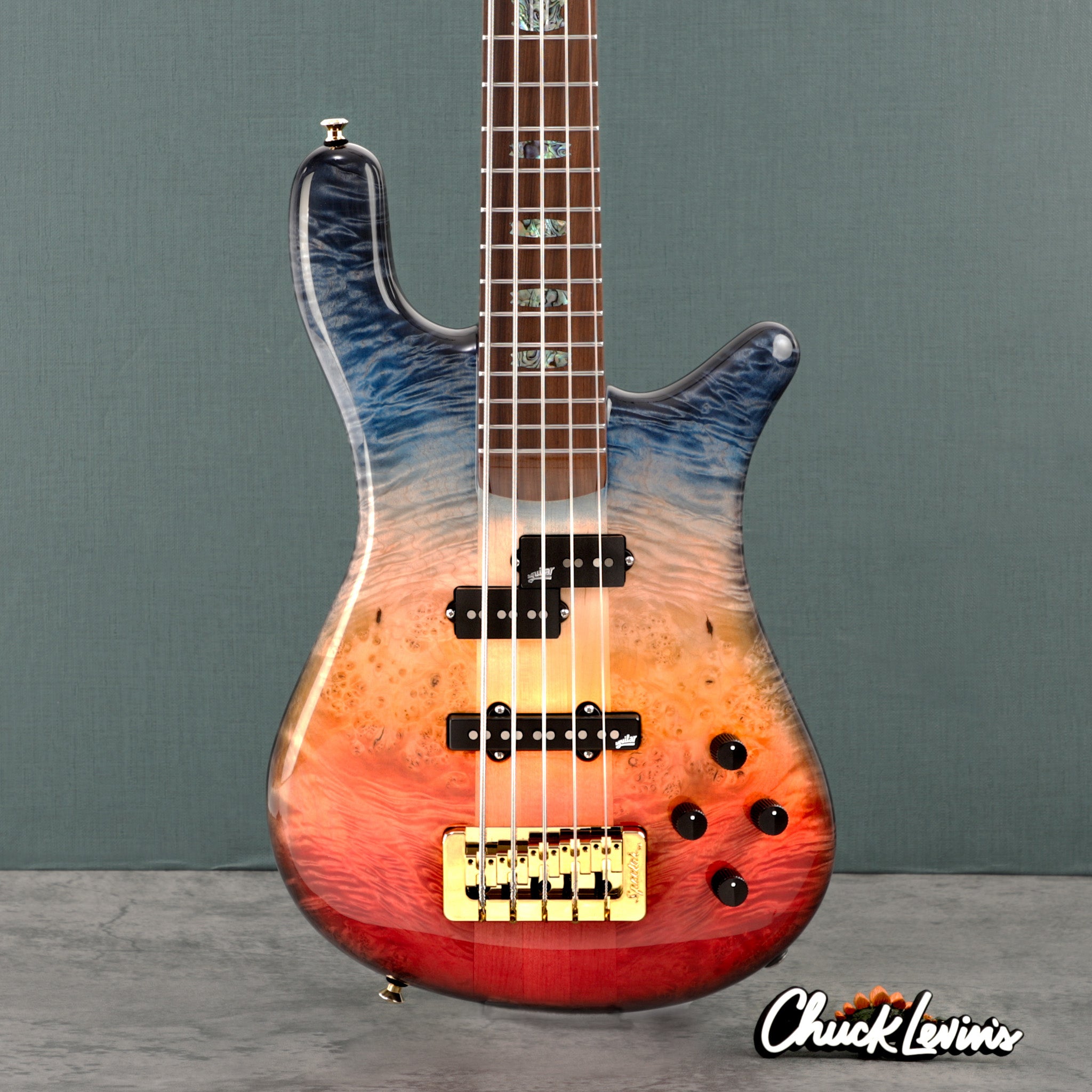 Spector USA Custom NS-5XL 5-String Bass Guitar - Grand Canyon