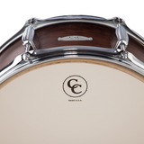 C&C Drum Company Player Date II 6.5x14 Snare Drum - Brown Mahogany Stain