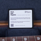 Powers Electric A-Type Electric Guitar - Signal Yellow - #B145