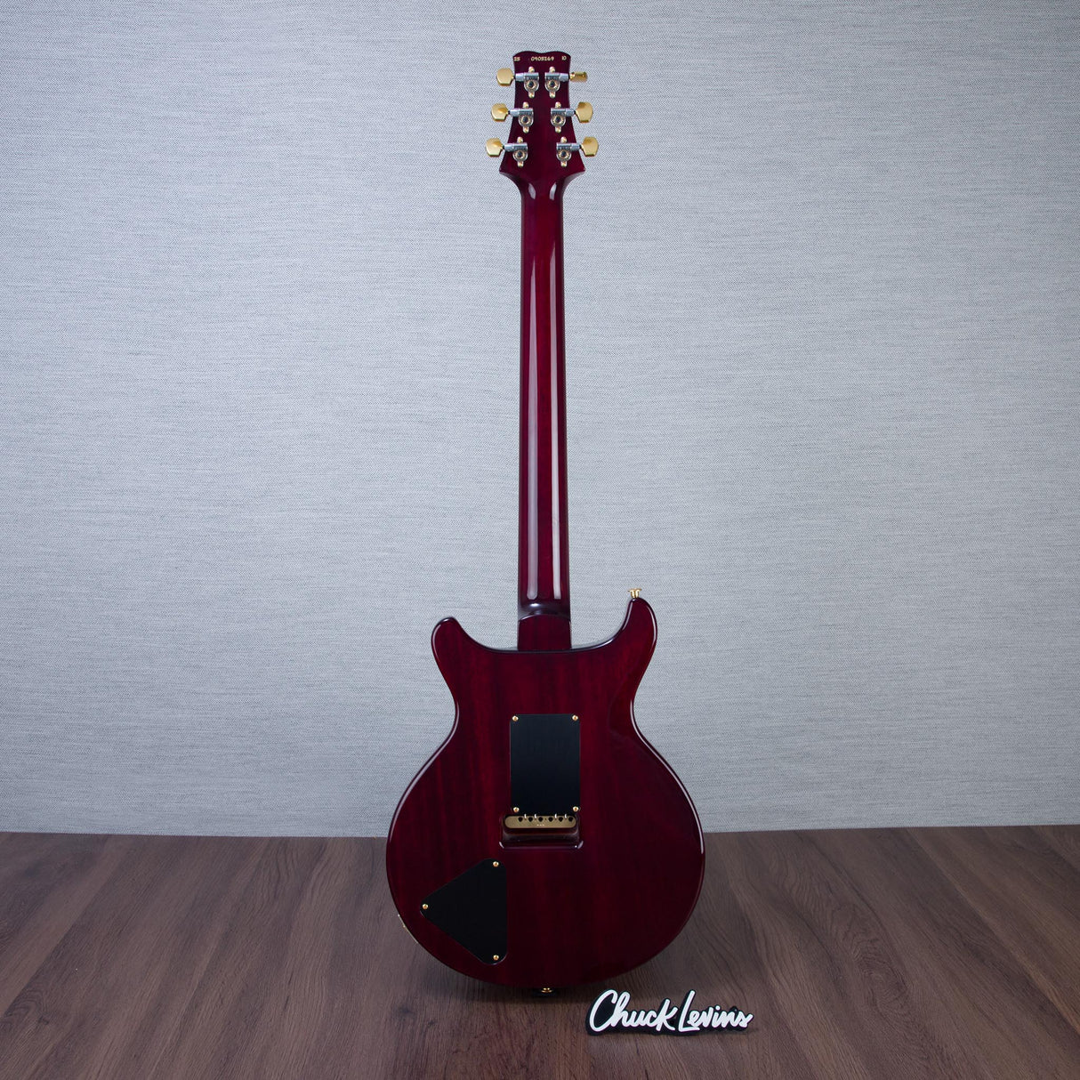 PRS Santana Retro 10-Top Electric Guitar - Dark Cherry Sunburst - #0405269