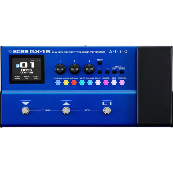 BOSS GX-1B BASS スイッチハット付き Boss GX-1B Bass Effects Processor – Chuck Levin's Washington Music