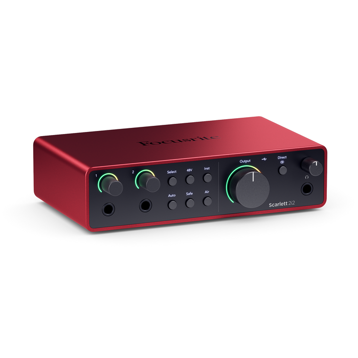 Focusrite Scarlett 2i2 4th Gen Audio Interface