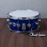 DW 6.5 x 14-Inch Collector's Series Maple Snare Drum - Blue Moonstone