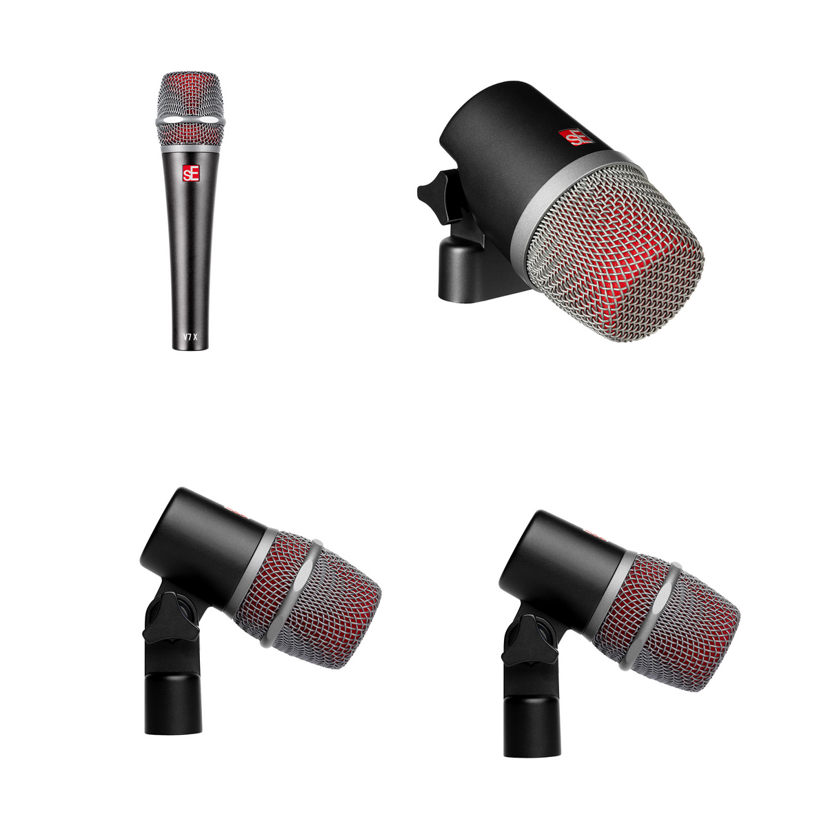 sE Electronics V Pack Venue Drum Microphone Package - Mint, Open Box