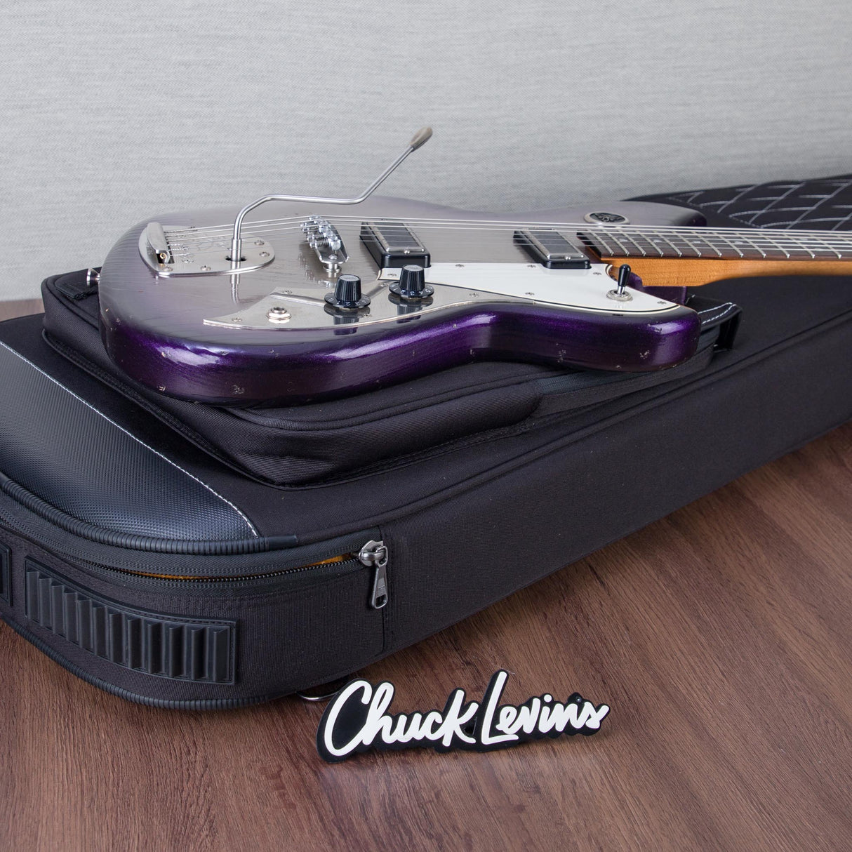 Novo Guitars Serus J Baritone Electric Guitar - Purple Stanger Burst - #251350