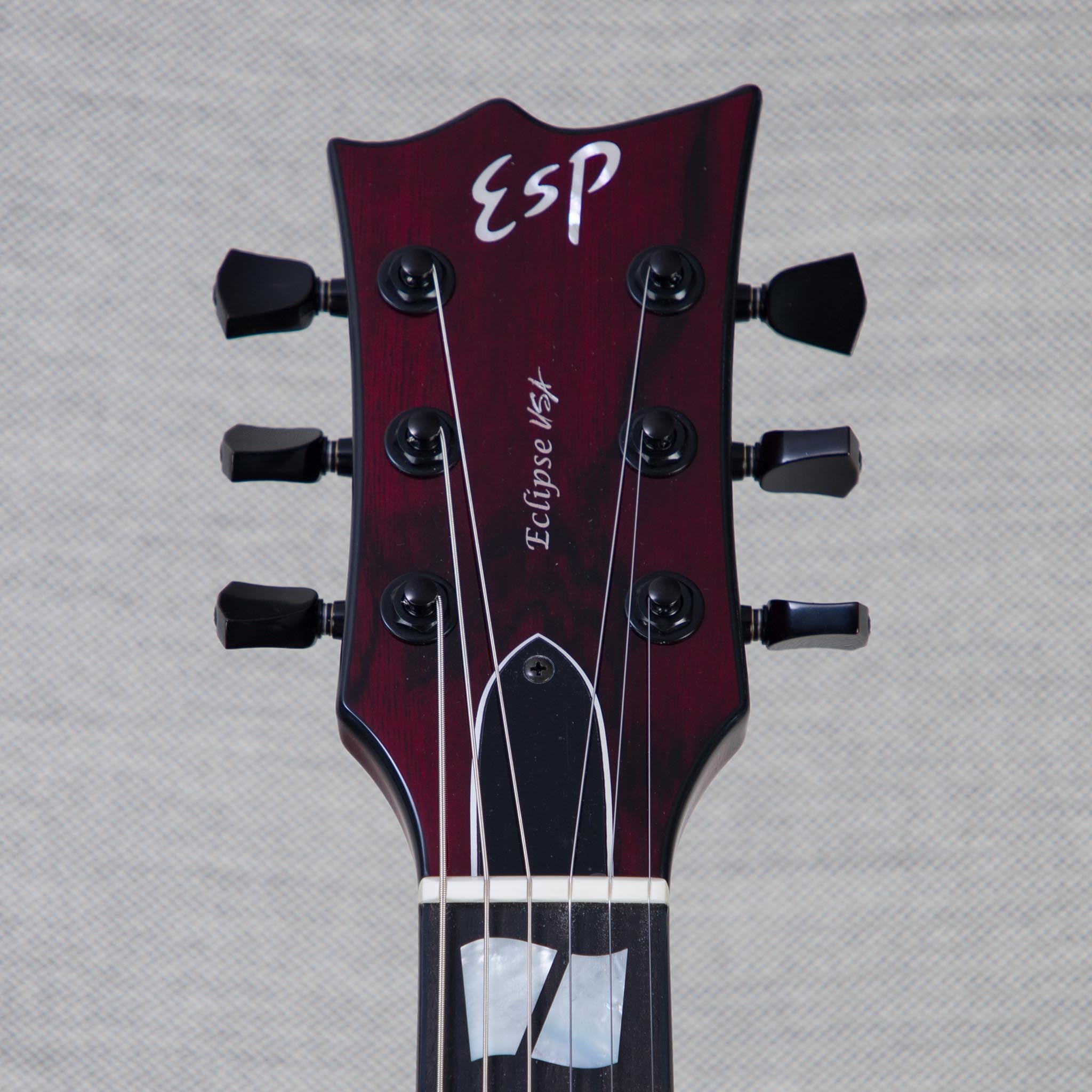 ESP USA Limited Edition Eclipse Electric Guitar - Black Limba