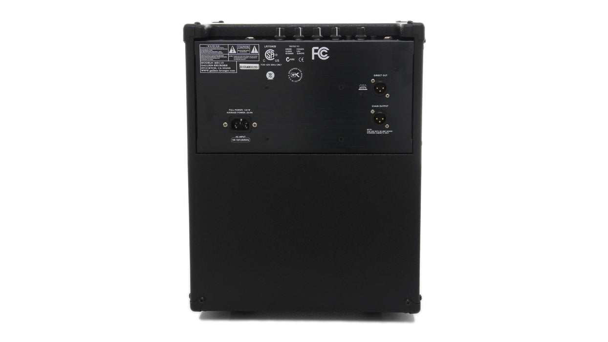 Gallien-Krueger MB 110 Bass Combo Amplifier - 1 x 10" 100W - New