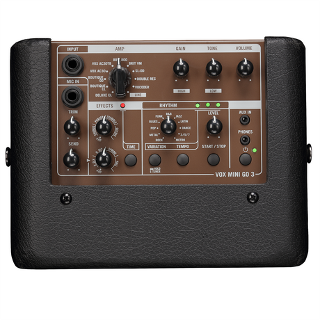 Vox MINIGO3BR 3-Watt Portable Modeling Amp Earth Brown