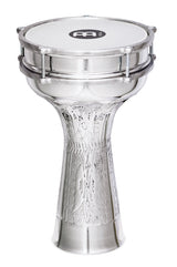 Meinl HE-314 Aluminum Darbuka Hand-Hammered With Built-In Jingles 8" X 14 1/2"
