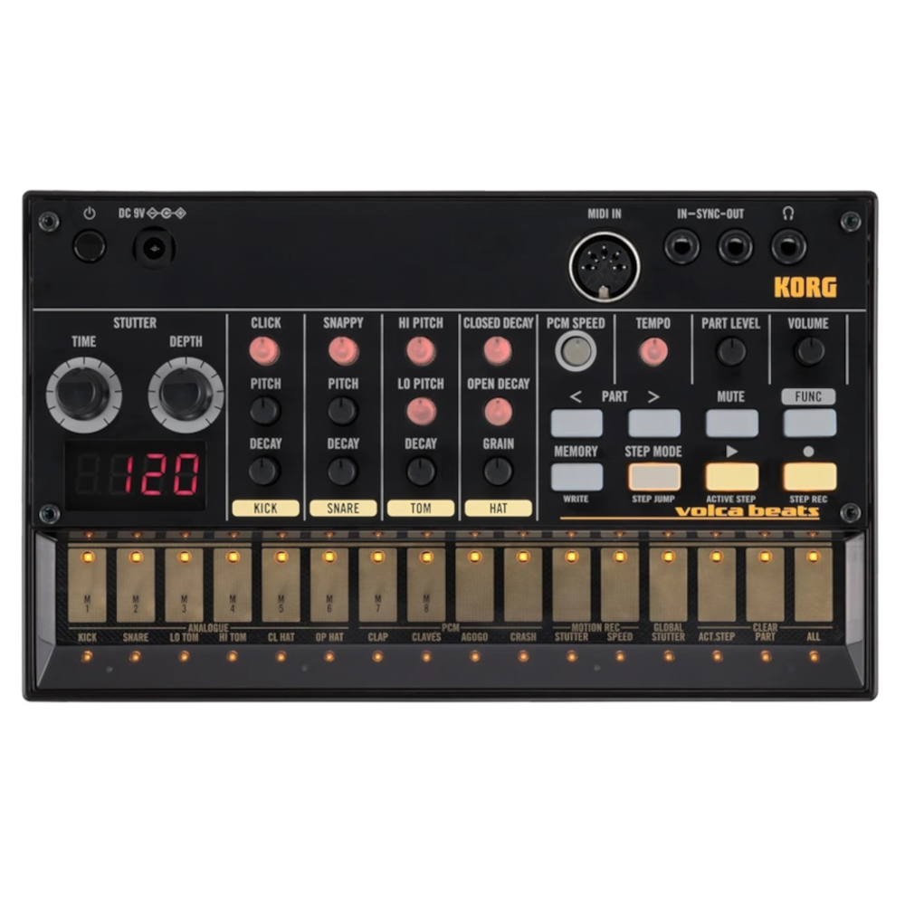 Korg Volca Beats Analog Rhythm Machine - Mint, Open Box