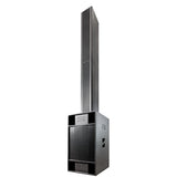 BASSBOSS Sublim8 Column PA Speaker wIth 18-inch Sub -Black
