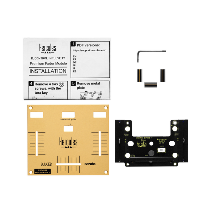 Hercules Djcontrol Inpulse T7 Premium Fader Mod