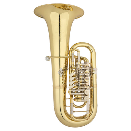 Eastman EBF867A 4/4 Six-Valve 5+1 Rotary F Tuba - Clear Lacquer