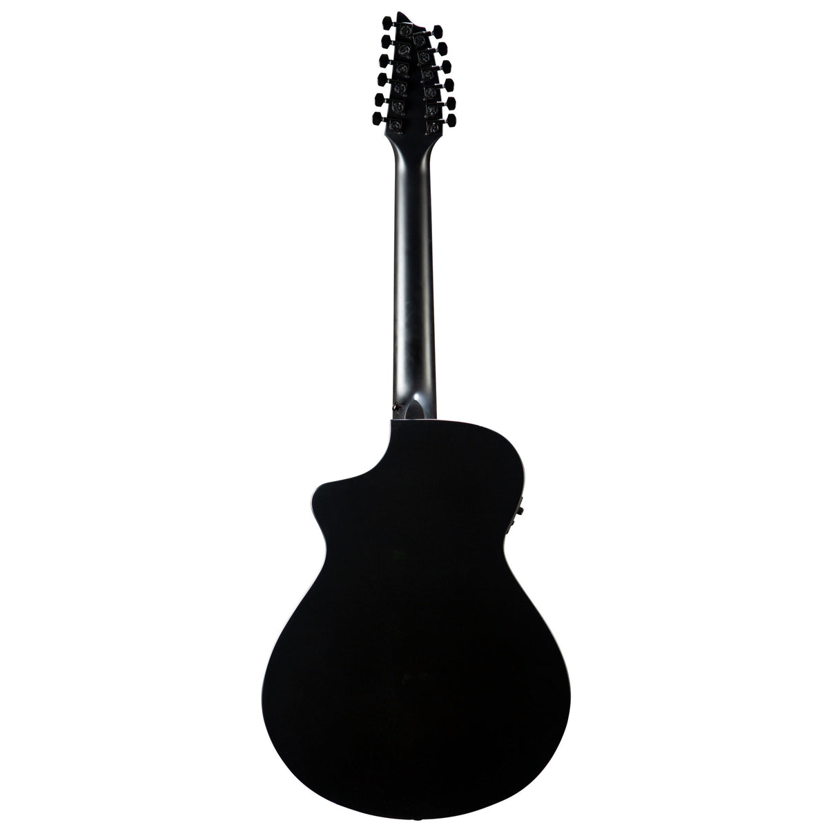 Breedlove Discovery S Concert Double Course 12-String Acoustic Electric Guitar - Satin Black