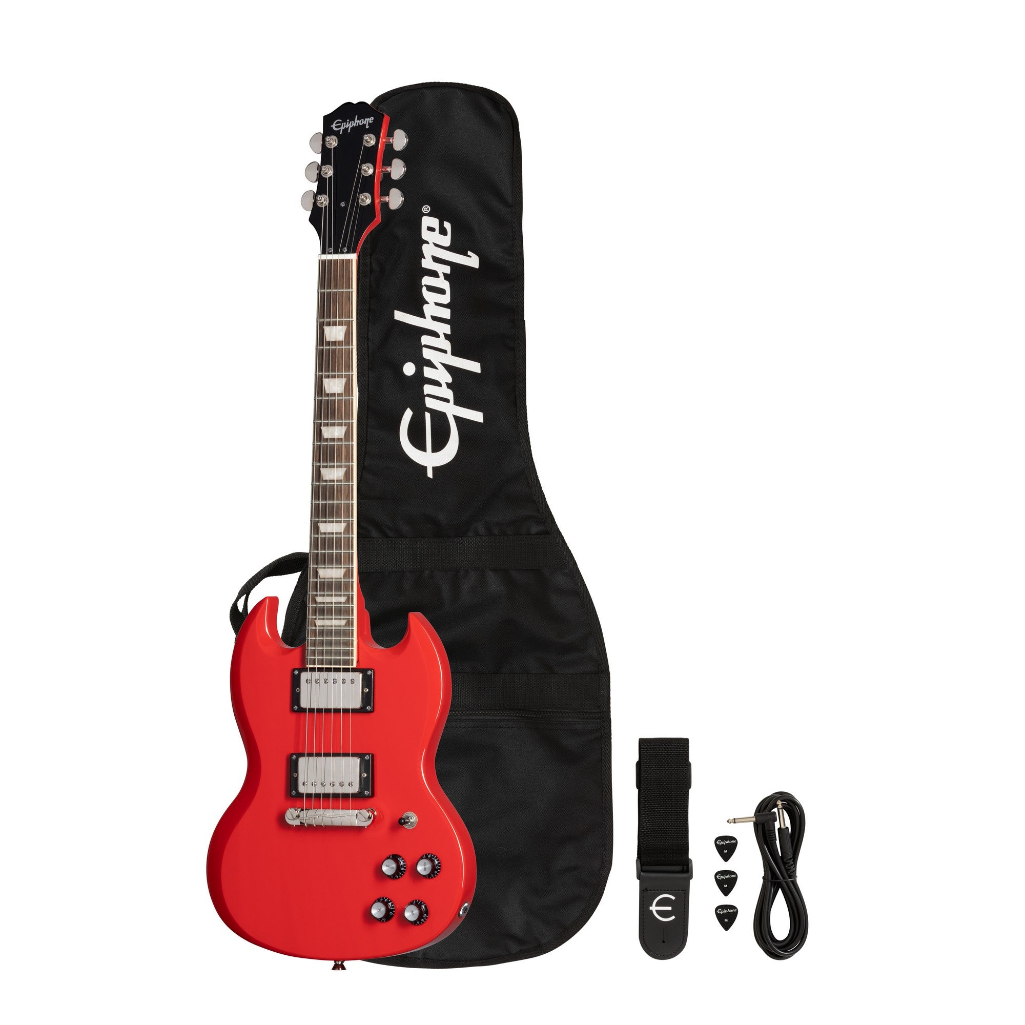 Epiphone Power Players SG Electric Guitar - Lava Red – Chuck