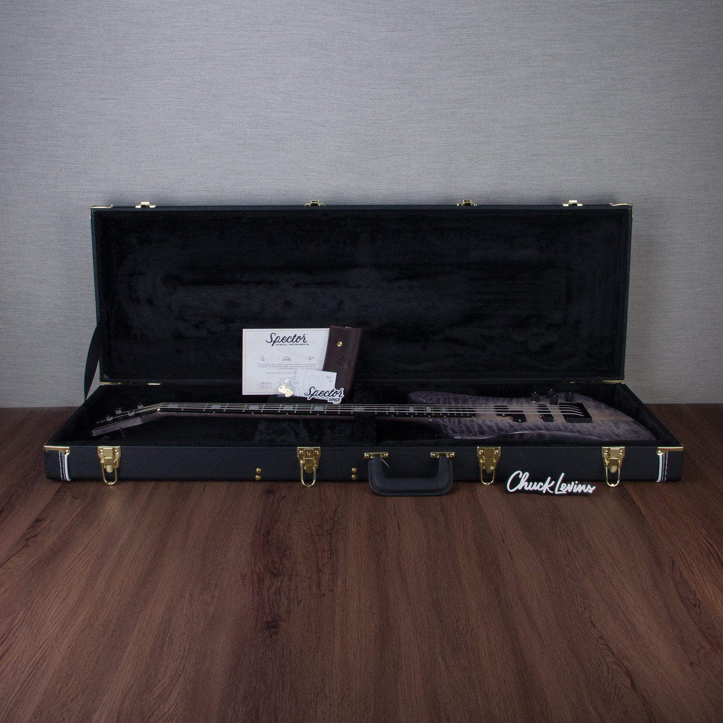 Spector USA NS-2X Electric Bass Guitar - Roswell Grey - CHUCKSCLUSIVE - #1892