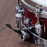 Tama 4 x 14-Inch Starclassic Bubinga Snare Drum - Volcanic Red Burst