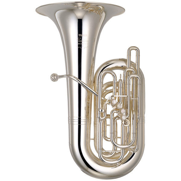Yamaha YCB-822S Custom C Tuba 4/4 Size - Silver Plated