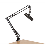 Gator Frameworks Desk Mounted Broadcast-Podcast Boom Mic Stand