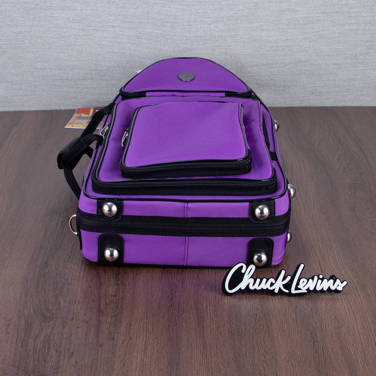 Marcus Bonna Nylon Bassoon Case with Rain Cover - Purple