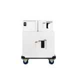 BASSBOSS Sublim8 Column PA Speaker wIth 18-inch Sub - White