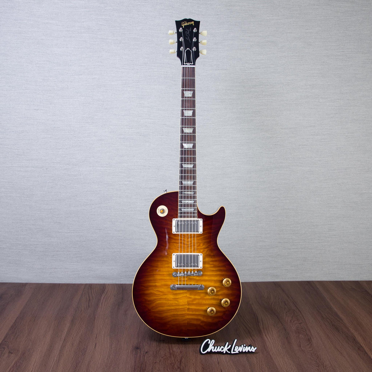 Gibson Custom Shop 1959 Les Paul Standard Reissue 5A Quilt Maple Top Electric Guitar - Faded Tobacco Sunburst - #960147