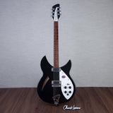 Rickenbacker 330 Semi-Hollowbody Electric Guitar - Jetglo - #2521739