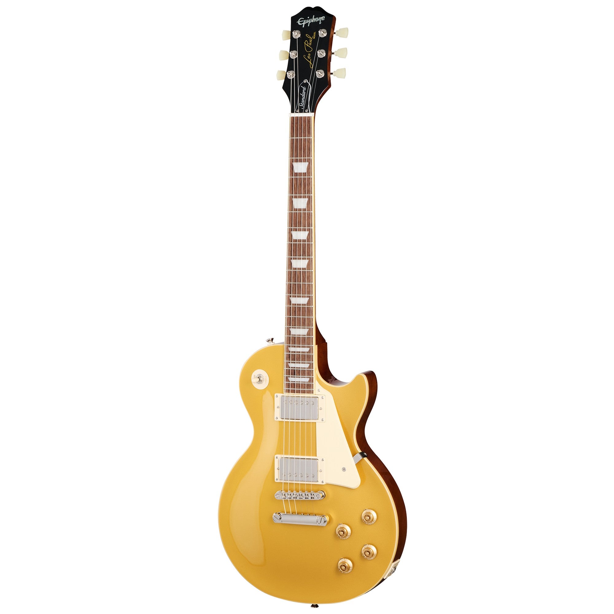 ギター Epiphone LESPAUL Classic plain top Epiphone Les Paul Standard 50's Plain Top Electric Guitar - Gold
