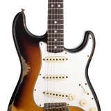 Fender Custom Shop #30 1967 Stratocaster Heavy Relic Electric Guitar - Faded Aged 3-Color Sunburst - #CZ555993