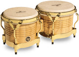 LP M201-AW Matador Wood Bongos, Natural/Gold Tone