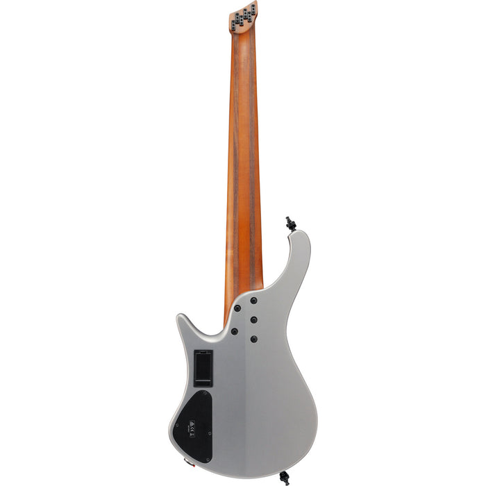 Ibanez 2022 EHB1006MS Ergonomic Headless 6-String Multi Scale Bass Guitar - Metallic Gray Matte - New