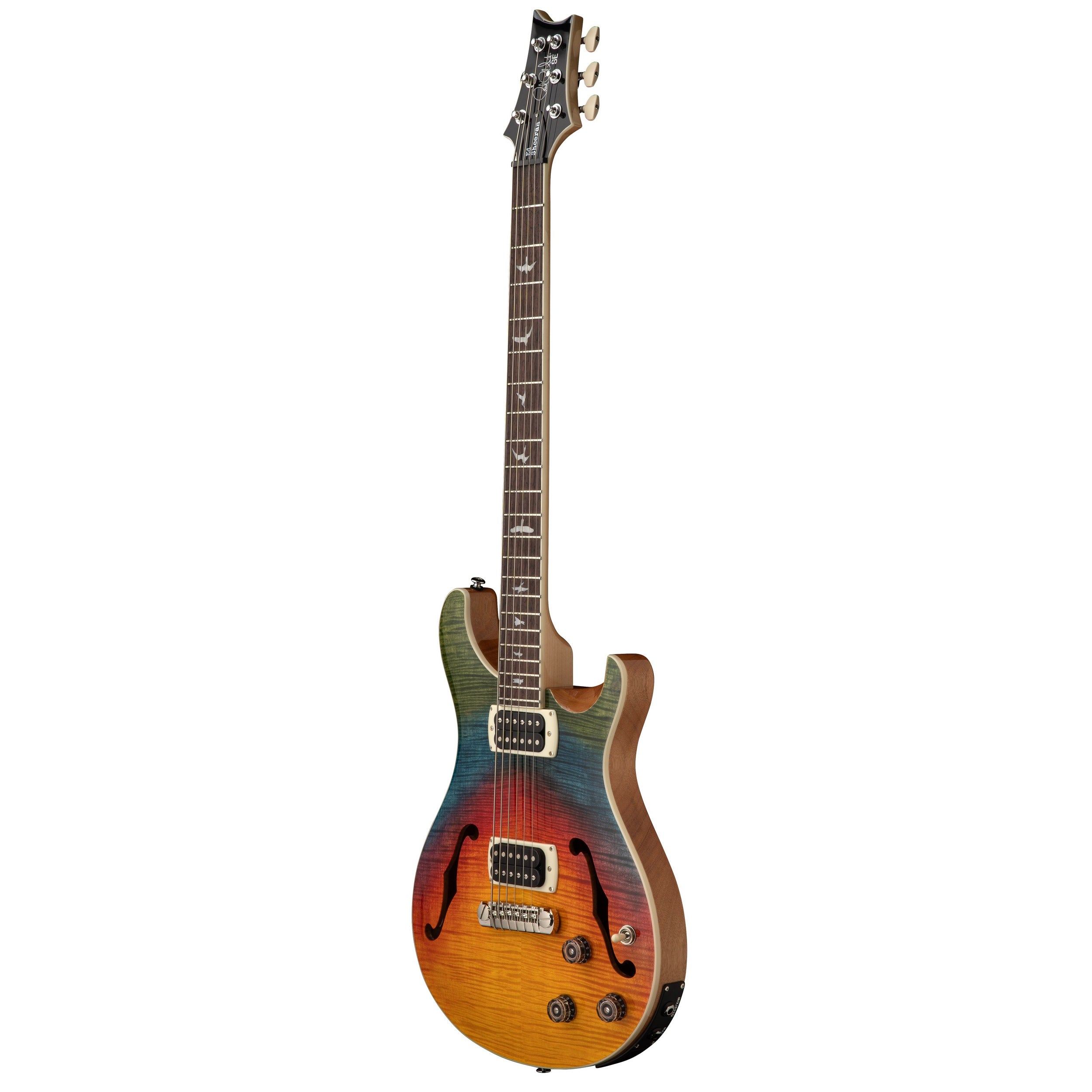 PRS SE Ed Sheeran Hollowbody I Piezo Flat Back Hollowbody Baritone